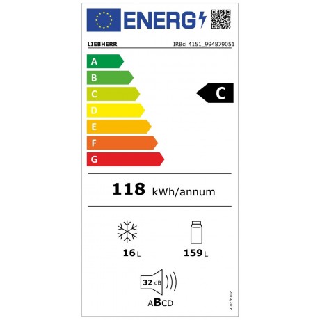 Liebherr IRBci 4151 Πλήρως Εντοιχιζόμενο Ψυγείο BioFresh